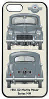 Morris Minor Series MM 1951-52 Phone Cover Vertical